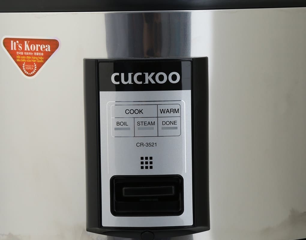 Nồi cơm điện 6.3L Cuckoo CR-3521S - Inox